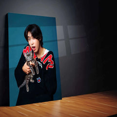 Han Jisung Metal Poster – Stray Kids Rap & Vocal Genius Wall Art for STAYs - TURTLEWINGS 