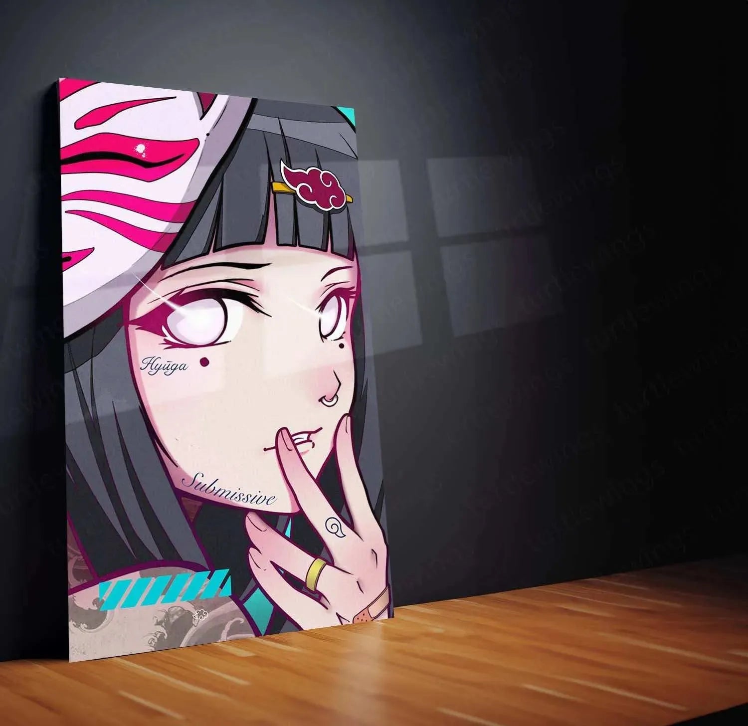 Hinata Hyuga Poster – Beautifully Powerful Ninja Artwork – TURTLEWINGS
