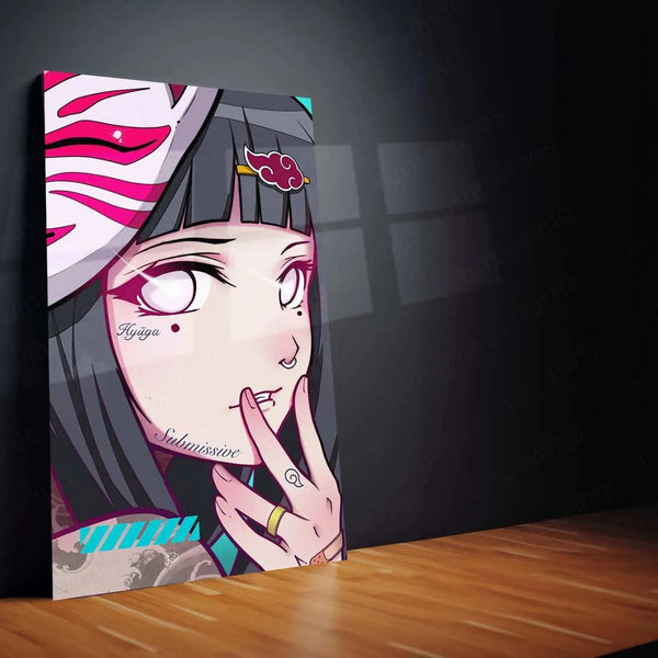 Hinata Hyuga Poster – Beautifully Powerful Ninja Artwork - TURTLEWINGS 
