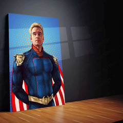 Homelander Metal Poster – The Boys Superhero Villain Wall Art | Power & Chaos Decor - TURTLEWINGS 
