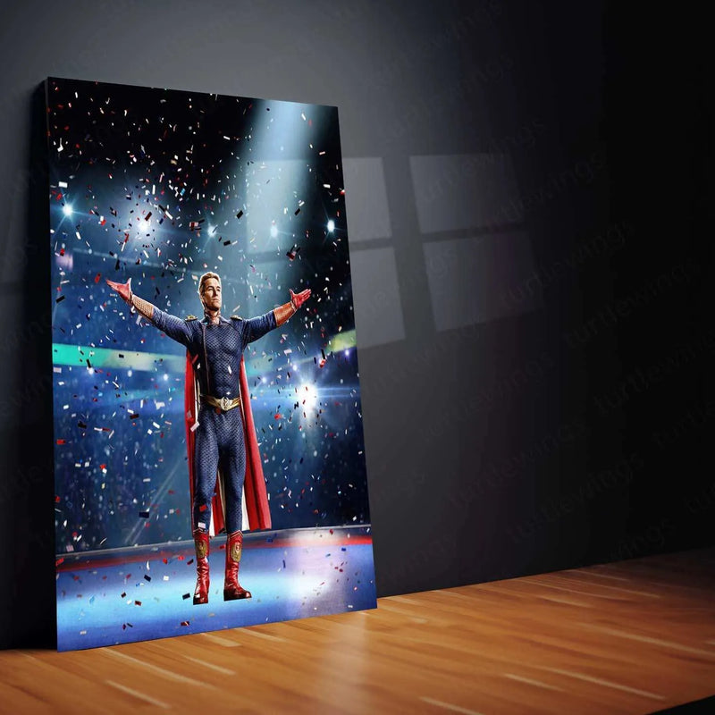 Homelander Metal Poster – The Boys Superhero Villain Wall Art | Power & Chaos Decor 4 - TURTLEWINGS 