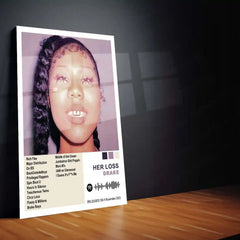 Drake Complete Collection | Set of 11 | Set of 8 | Set of 4 | Album Posters Metal Frames Global Hits. Moody Aesthetics. Hip-Hop Royalty on Your Walls. - TURTLEWINGS 