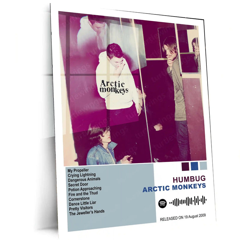 Arctic Monkeys Complete Collection | Set of 11 | Set of 8 | Set of 4 | Album Posters Metal Frames Indie Rock Evolution. Iconic Albums. Timeless Wall Aesthetic. - TURTLEWINGS 