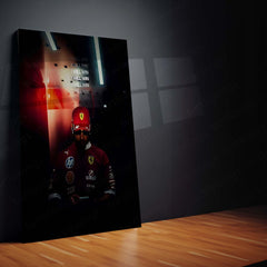 Quote Metal Poster | Lewis Hamilton – I Will Win Metal Frame Unbreakable Focus & Champion’s Mindset Formula One Wall Art | Elite Winning Mentality Quote Metal Poster