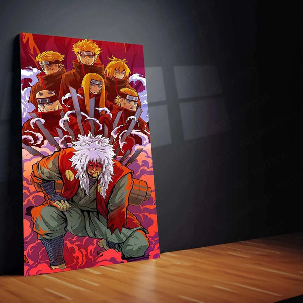 JIRAYA anime metal poster - TURTLEWINGS 