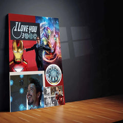 Iron Man Metal Poster – Marvel Superhero Wall Art | Tony Stark Legacy Decor 6 - TURTLEWINGS 