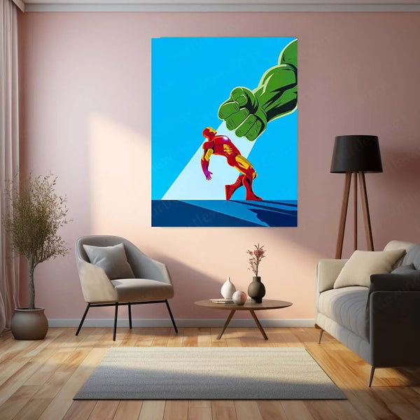 Marvel Metal Poster | Iron Man & Hulk – Marvel Metal Poster - TURTLEWINGS 