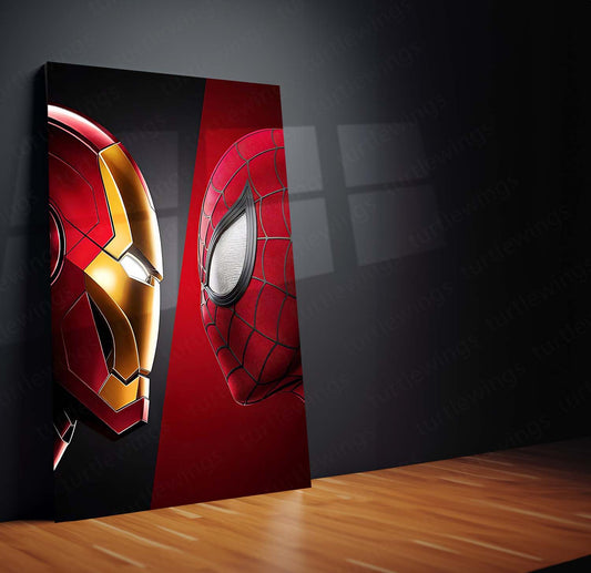 Marvel Metal Poster | Iron Man & Spider-Man – Marvel Metal Poster