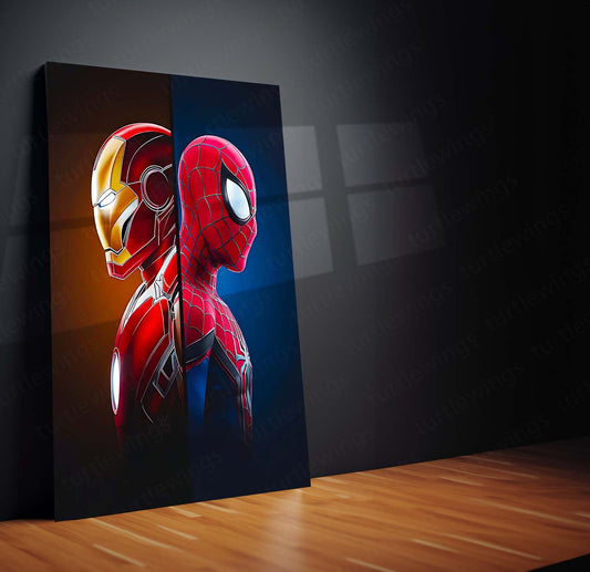 Marvel Metal Poster | Iron Man & Spider-Man – Marvel Metal Poster01