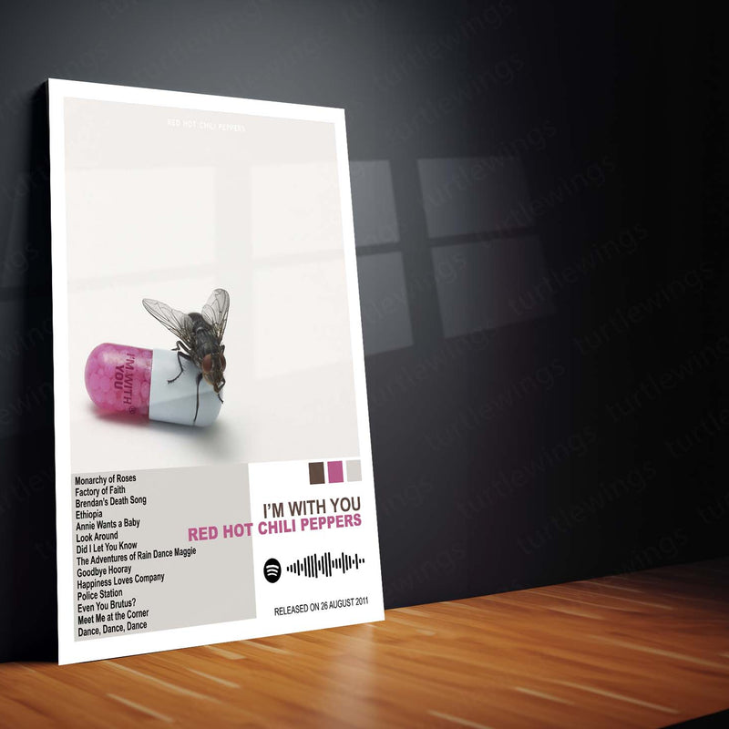 Red Hot Chili Peppers – Complete Album Collection | Set of 11 | Set of 8 | Set of 4 | Premium Metal Poster - TURTLEWINGS 