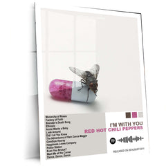 Red Hot Chili Peppers – Complete Album Collection | Set of 11 | Set of 8 | Set of 4 | Premium Metal Poster - TURTLEWINGS 