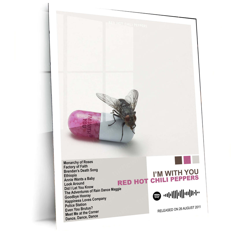 Red Hot Chili Peppers – Complete Album Collection | Set of 11 | Set of 8 | Set of 4 | Premium Metal Poster - TURTLEWINGS 