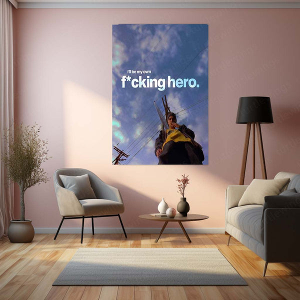 “I’ll Be My Own F*cking Hero” – Jesse Pinkman (Breaking Bad) | Rage to Redemption Metal Frame