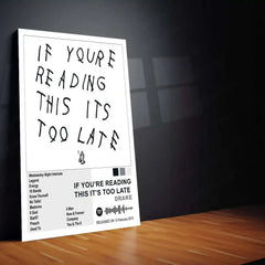 Drake Complete Collection | Set of 11 | Set of 8 | Set of 4 | Album Posters Metal Frames Global Hits. Moody Aesthetics. Hip-Hop Royalty on Your Walls. - TURTLEWINGS 