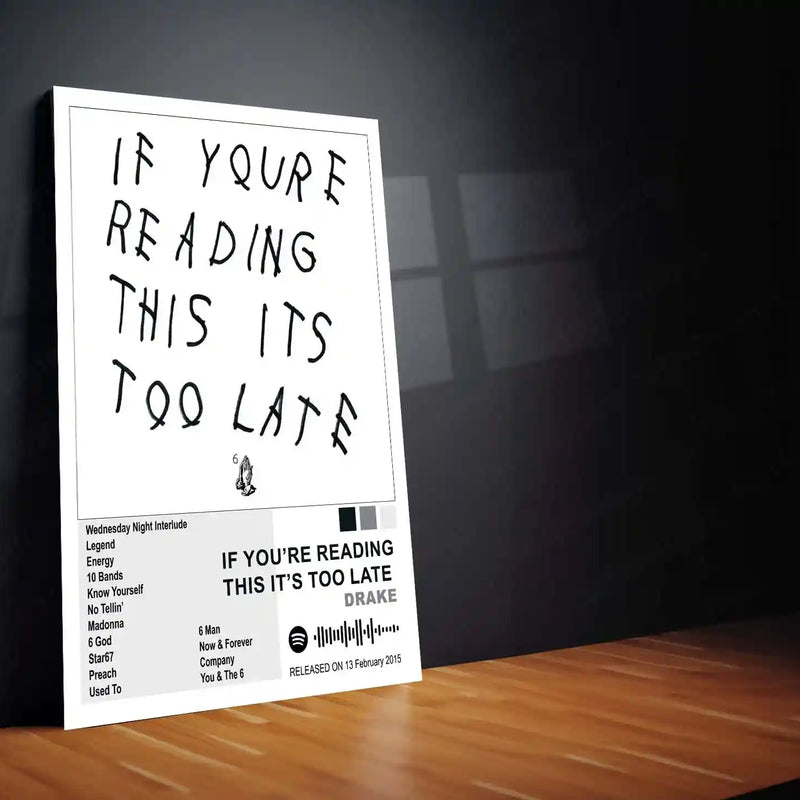 Drake Complete Collection | Set of 11 | Set of 8 | Set of 4 | Album Posters Metal Frames Global Hits. Moody Aesthetics. Hip-Hop Royalty on Your Walls. - TURTLEWINGS 