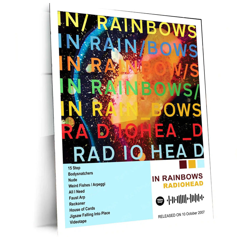 Radiohead Complete Collection | Set of 11 | Set of 8 | Set of 4 | Album Posters Metal Frames Alternative Evolution. Experimental Sound. Modern Art in Music. - TURTLEWINGS 