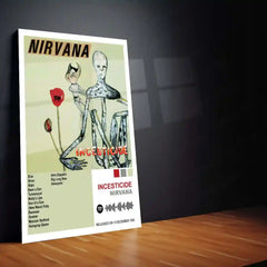 Nirvana Complete Collection | Set of 11 | Set of 4 | Set of 8| Album Posters Metal Frames Grunge Legacy. Iconic Albums. Timeless Wall Statement. - TURTLEWINGS 