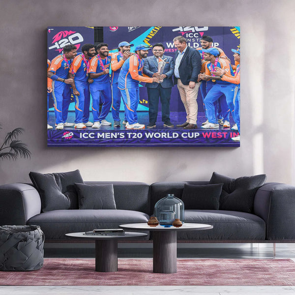 Indian Cricket Team Metal Poster – Glory, Passion & Legacy 3 - TURTLEWINGS 