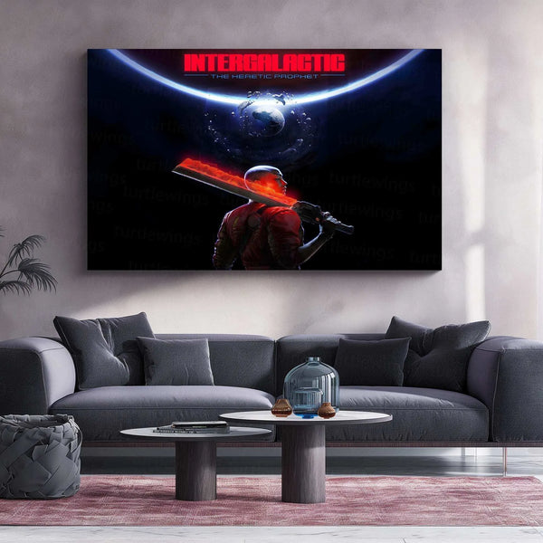 Intergalactic The Heretic Prophet Neon LED Metal Poster - TURTLEWINGS 