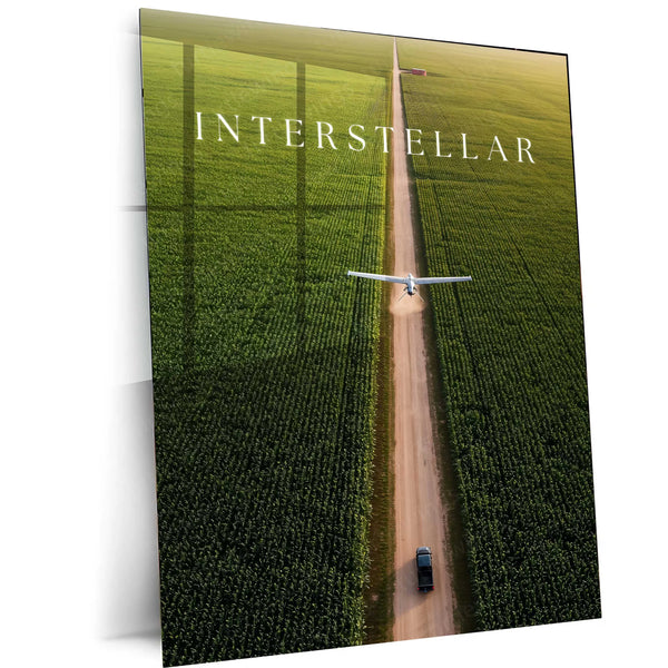 Movies Metal Poster | Interstellar Metal Poster | Epic Sci-Fi Space Movie Wall Art 4