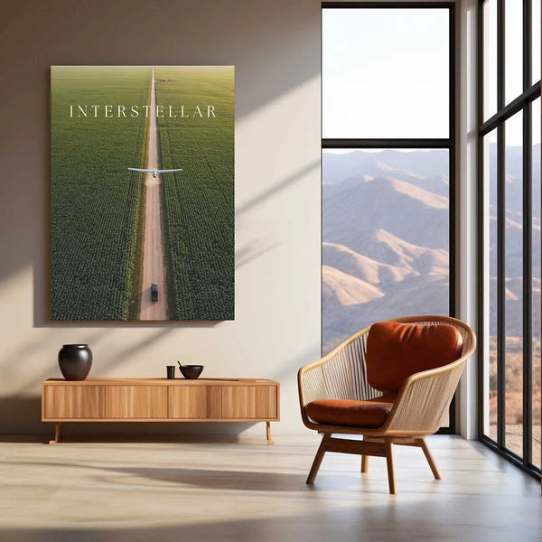 Movies Metal Poster | Interstellar Metal Poster | Epic Sci-Fi Space Movie Wall Art 4