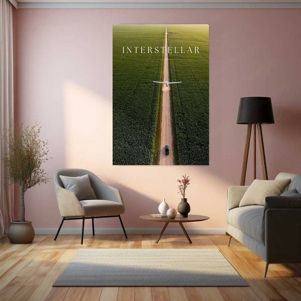 Movies Metal Poster | Interstellar Metal Poster | Epic Sci-Fi Space Movie Wall Art 4