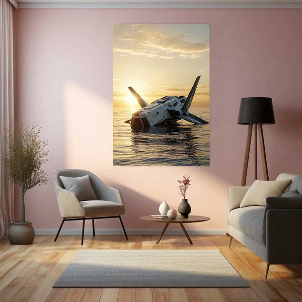Movies Metal Poster | Interstellar Metal Poster | Epic Sci-Fi Space Movie Wall Art 6 - TURTLEWINGS 
