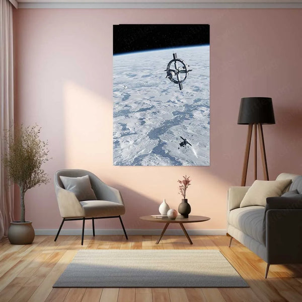 Movies Metal Poster | Interstellar Metal Poster | Epic Sci-Fi Space Movie Wall Art 8