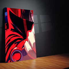 Anime Metal Poster Set of 9 | Naruto Shippuden | Itachi Uchiha Anime Wall Art | Sharingan Akatsuki 9 Panel Metal Print | Uchiha Clan Decor