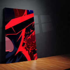 Anime Metal Poster Set of 9 | Naruto Shippuden | Itachi Uchiha Anime Wall Art | Sharingan Akatsuki 9 Panel Metal Print | Uchiha Clan Decor