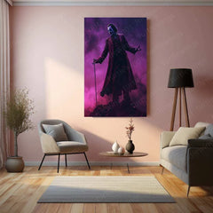 Joker Metal Poster – Iconic Villain Wall Art | Dark & Gritty DC Decor 2 - TURTLEWINGS 