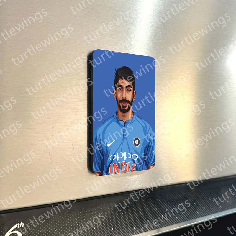 Fridge Magnet  | Indian Cricket Team Fridge Magnet Set – 10 Legendary Players (60x80mm)