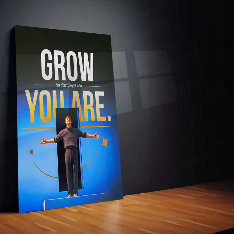 Quote Metal Poster | It’s Only Delusional Until It Works – Motivational Quote Metal Frame Wall Art (Copy) - TURTLEWINGS 