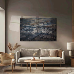 Quote Metal Poster | Jim Rohn Quote Metal Poster | Success Discipline Motivational Wall Art