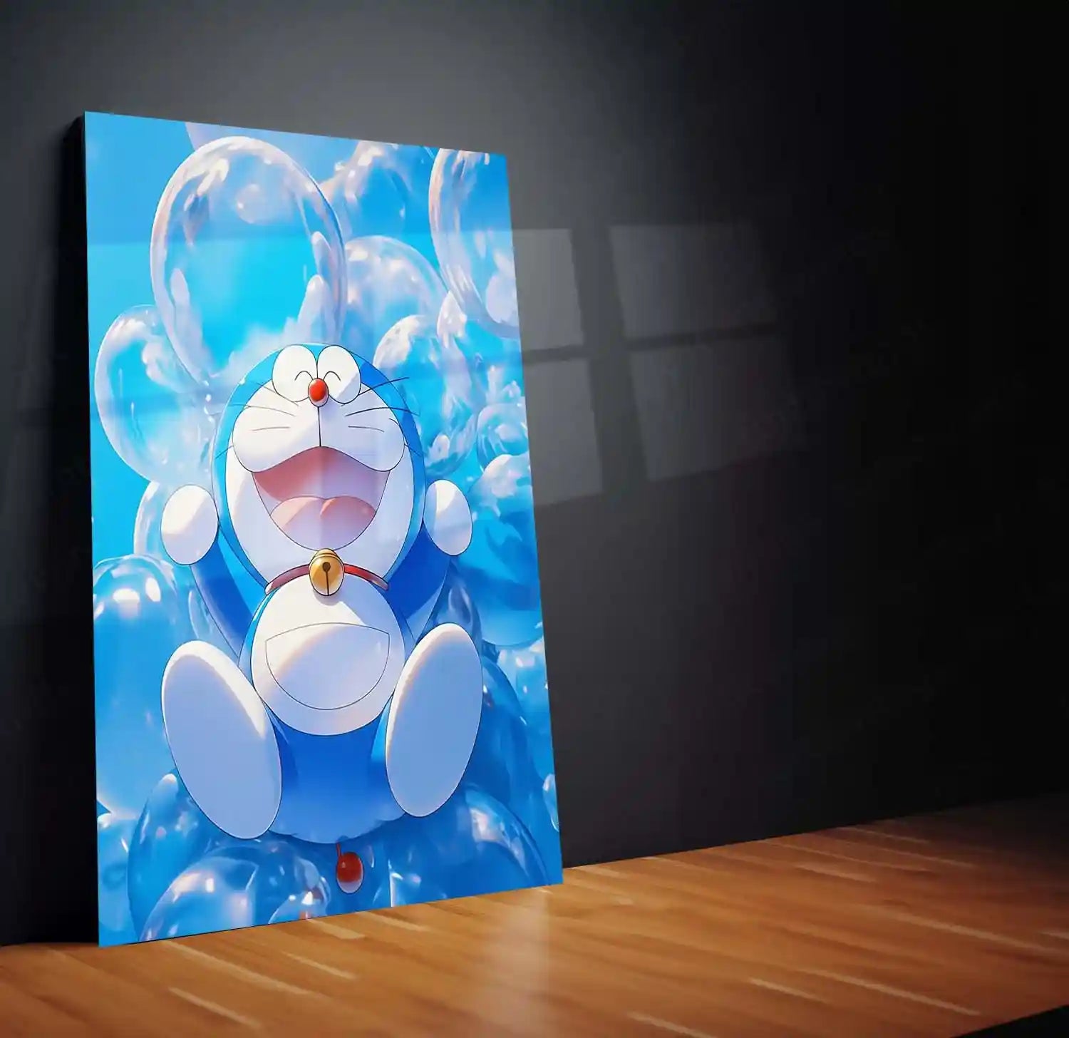 RYOL アートプリントDoraemon On Felix Silhouette Doraemon On Felix