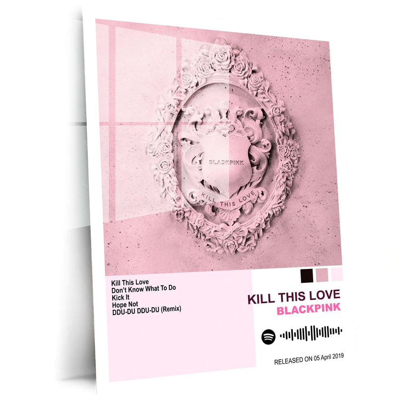 BLACKPINK – Complete Album Collection | Set of 8 | Set of 4 | Premium Metal Poster Set