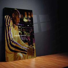 Kobe Bryant Quote Metal Poster – Mamba Mentality Motivational Wall Art | Basketball Inspiration - TURTLEWINGS 