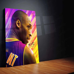 Kobe Bryant Metal Poster – Mamba Mentality Wall Art | Basketball Legend Tribute 3 - TURTLEWINGS 
