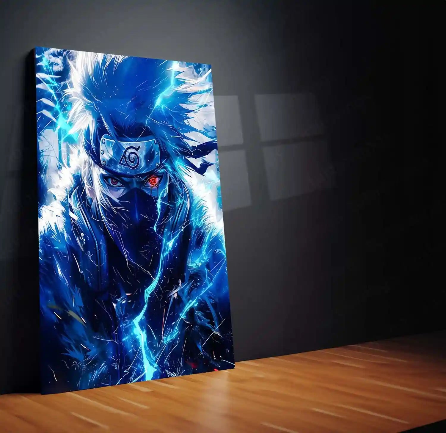 Anime Metal Poster | Kakashi Hatake – The Copy Ninja of Konoha
