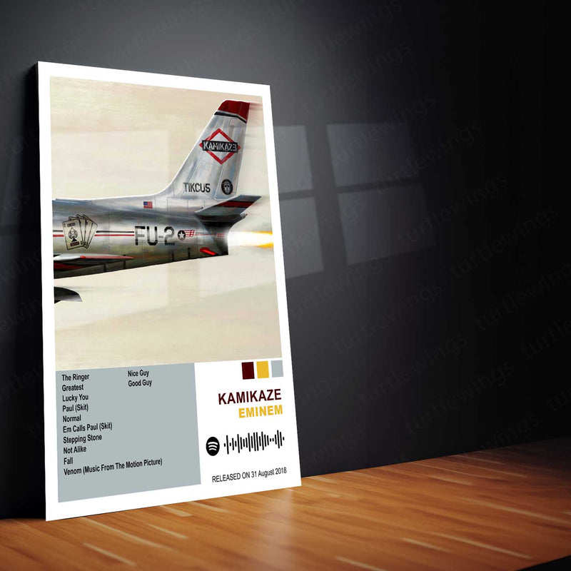 Eminem – Complete Album Collection | Set of 11 | Set of 8 | Set of 4 | Premium Metal Poster