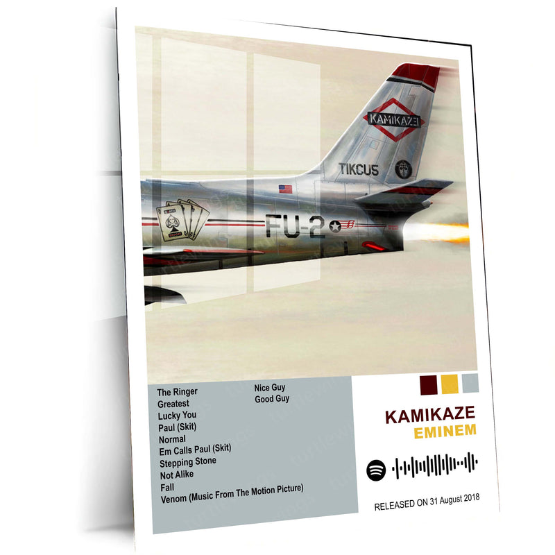 Eminem – Complete Album Collection | Set of 11 | Set of 8 | Set of 4 | Premium Metal Poster