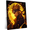Kawaii Naruto Metal Poster | Cute Anime Wall Art | Adorable Ninja Aesthetic 4