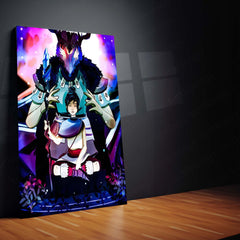 Kena: Bridges of Spirits – Spirit Warrior Artwork | Mystical Fantasy Game Metal Frame Poster 02