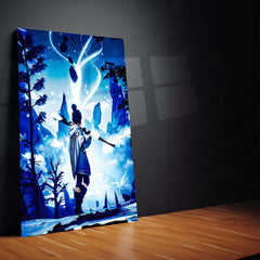 Kena: Bridge of Spirits – Spirit Guardian Mask | Fantasy Adventure Metal Frame Poster 01