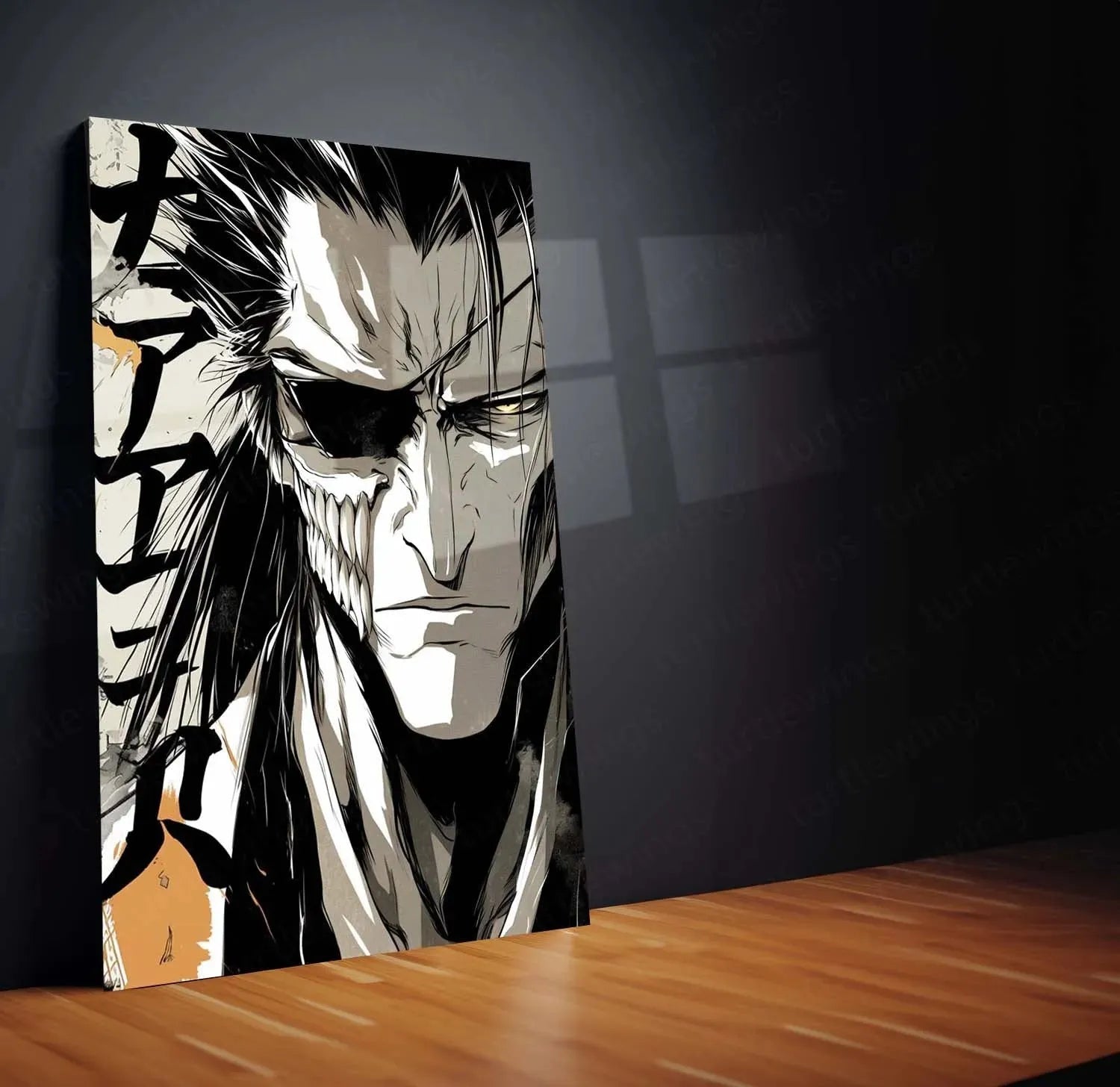 Bleach Metal Poster | Yoji Shinkawa-Inspired Art | Ichigo Kurosaki