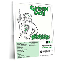 Green Day – Complete Album Collection | Set of 11 | Set of 8 | Set of 4 | Premium Metal Poster - TURTLEWINGS 