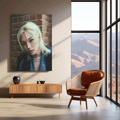 Lee Felix Metal Poster – Stray Kids Deep Voice & Dance Icon Wall Art for STAYs 2 - TURTLEWINGS 