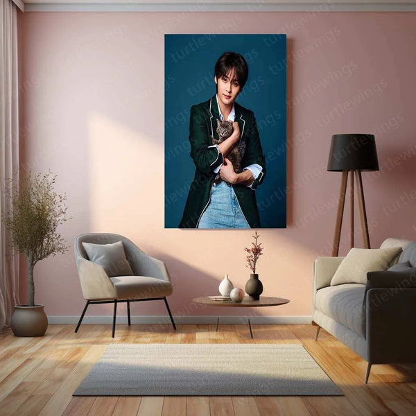 Lee Know Metal Poster – Stray Kids Dance King & Charismatic Performer Wall Art for STAYs - TURTLEWINGS 