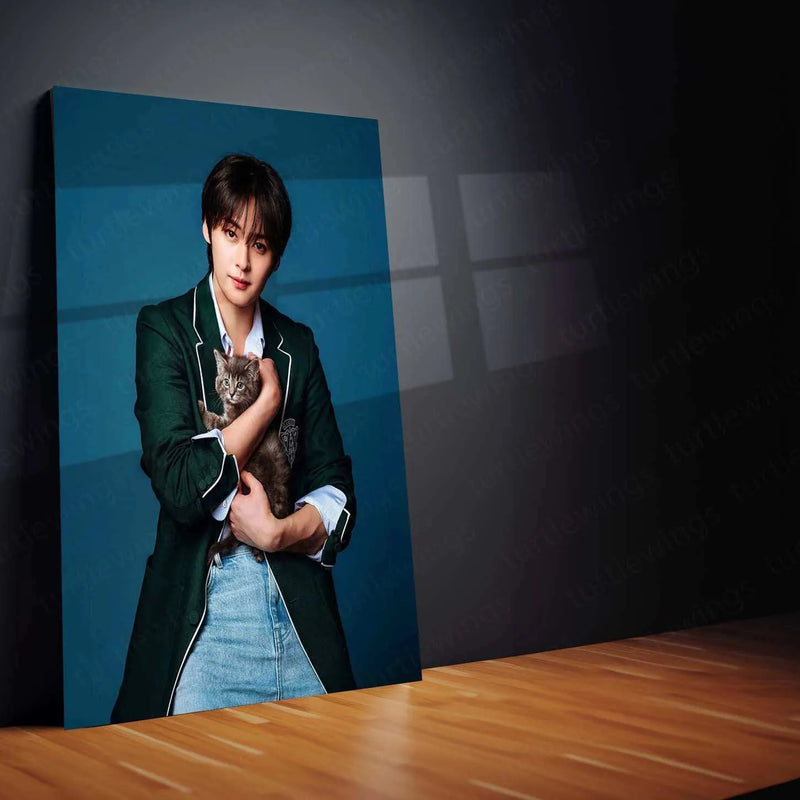 Lee Know Metal Poster – Stray Kids Dance King & Charismatic Performer Wall Art for STAYs - TURTLEWINGS 