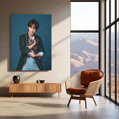Lee Know Metal Poster – Stray Kids Dance King & Charismatic Performer Wall Art for STAYs - TURTLEWINGS 